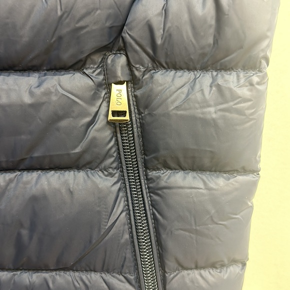 Ralph Lauren Navy Blue Puffer Vest - Picture 4 of 6